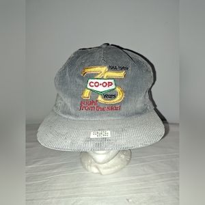 NWT brand New Vintage corduroy snap back 75th anniversary CO-OP